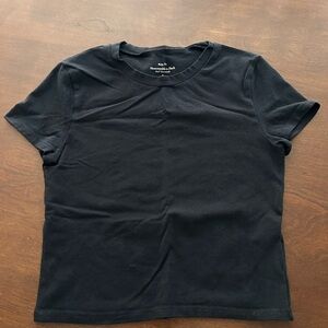 Abercrombie Black Baby Tee
